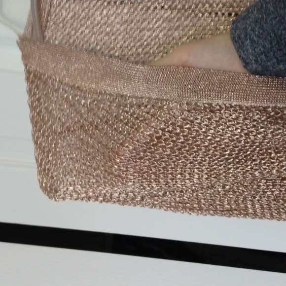 Rose gold duster NWOT - Picture 2 of 2